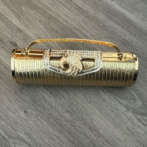 Beautiful gold clutch